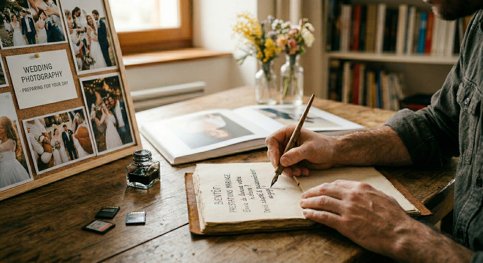 Inspiration mariage romantique